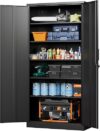 Letaya 72-Inch Metal Garage Storage Cabinet Review (2026) — Affordable Steel Workshop Solution