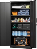 Letaya 72-Inch Metal Garage Storage Cabinet Review (2026) — Affordable Steel Workshop Solution