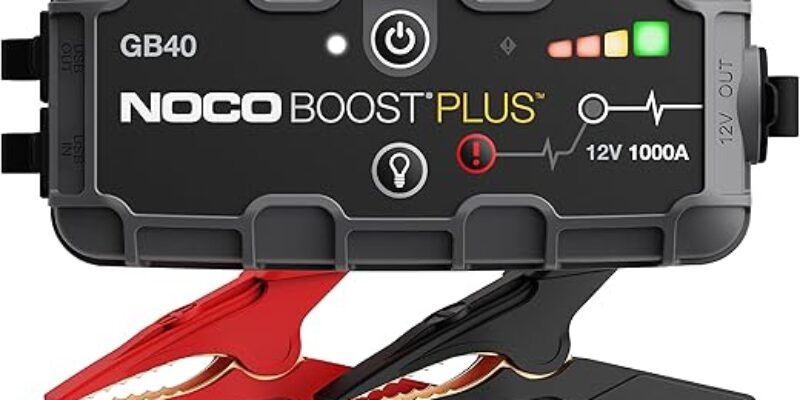 NOCO Boost GB40 1000A Portable Jump Starter — What You Need to Know